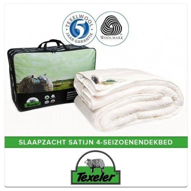 Texeler SlaapZacht 4-seizoenen wollen dekbed