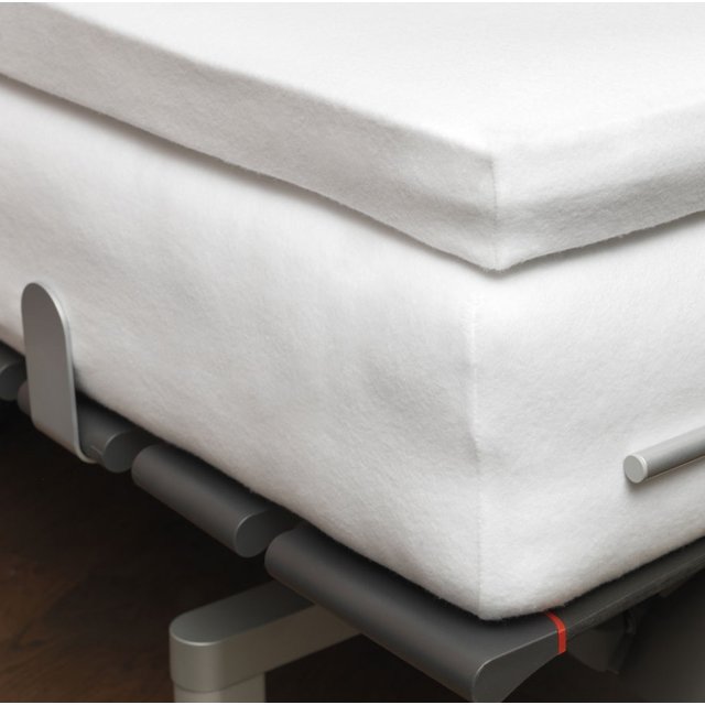 Vandyck stretch SPLIT topper molton