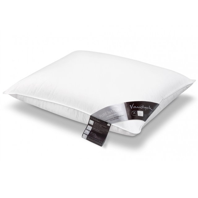 Vandyck 3-kamer donzen hoofdkussen 60x70 stevig