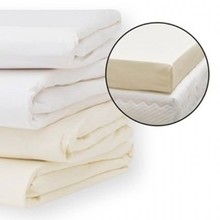 Topper percal-katoen hoeslaken