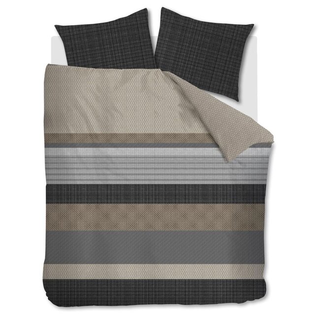Bedding House dekbedovertrek Kyle grey