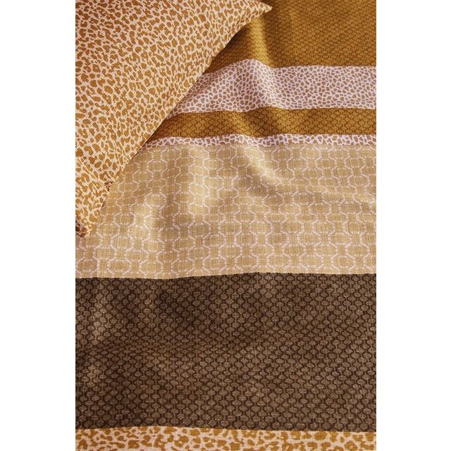 Beddinghouse dekbedovertrek Darren ochre