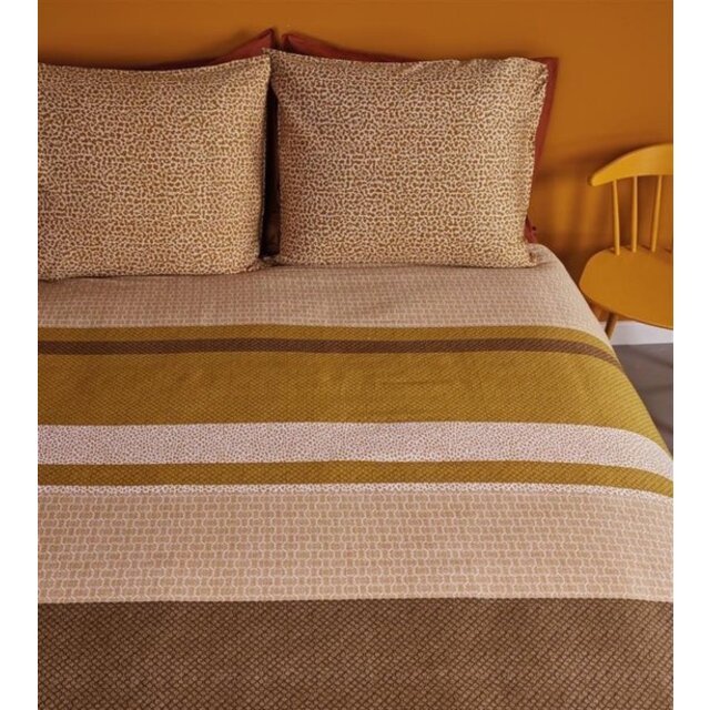 Beddinghouse dekbedovertrek Darren ochre