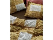 At Home Addo ochre dekbedovertrek