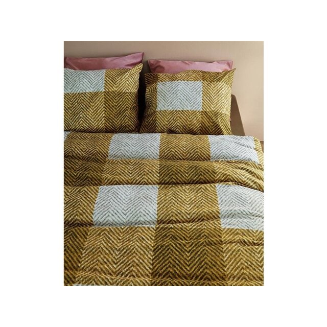 At Home Addo ochre dekbedovertrek