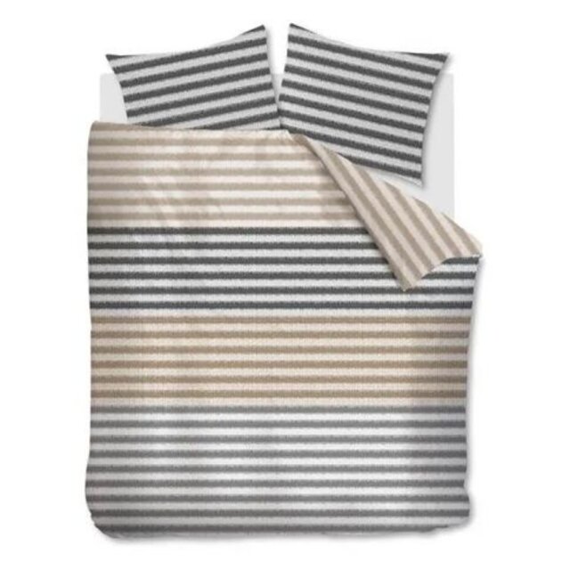 Bedding House Misha grey dekbedovertrek Bedding House Misha grey dekbedovertrek
