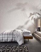 Essenza Chess grey dekbedovertrek