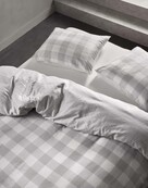 Essenza Chess grey dekbedovertrek