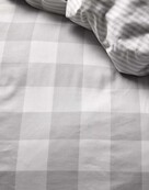 Essenza Chess grey dekbedovertrek