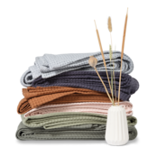 Vandyck Pique sprei 270x250 earth green