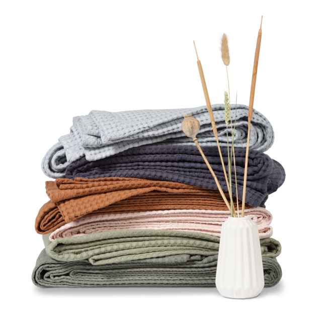 Vandyck Pique sprei 270x250 earth green