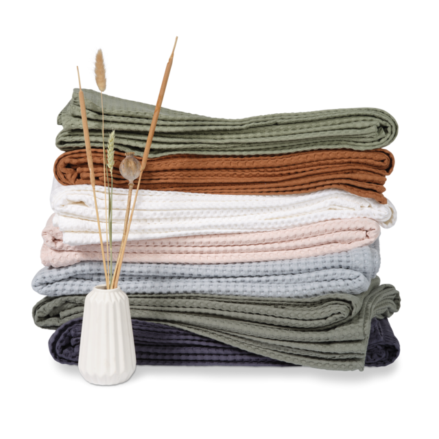 Vandyck Pique sprei 270x250 white Vandyck Pique sprei 270x250 white