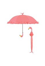 Esschert Design Paraplu - Flamingo met roesjes