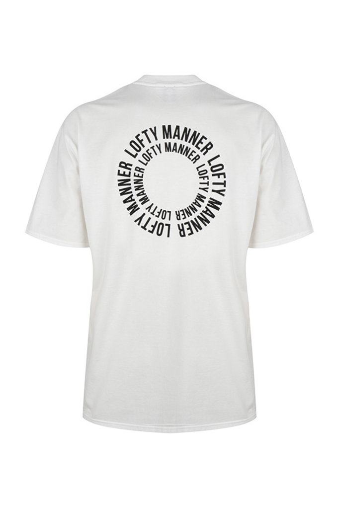 Lofty Manner T-Shirt Sander-White Circle