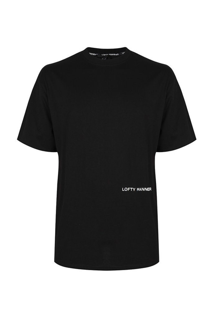 Lofty Manner T-Shirt Sander-Zwart Cirkel
