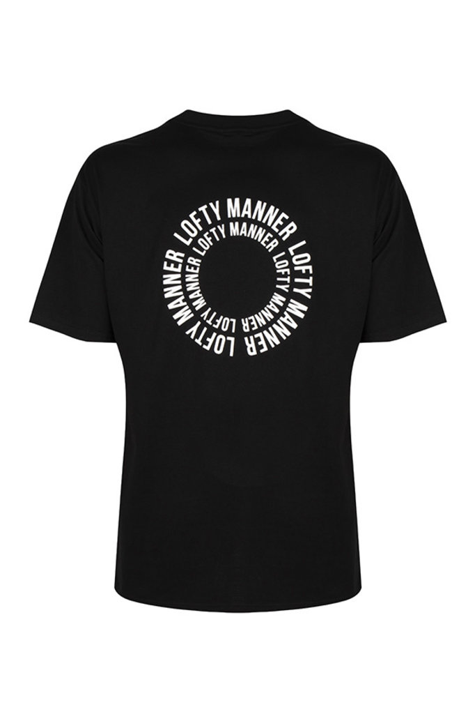 Lofty Manner T-Shirt Sander-Black Circle
