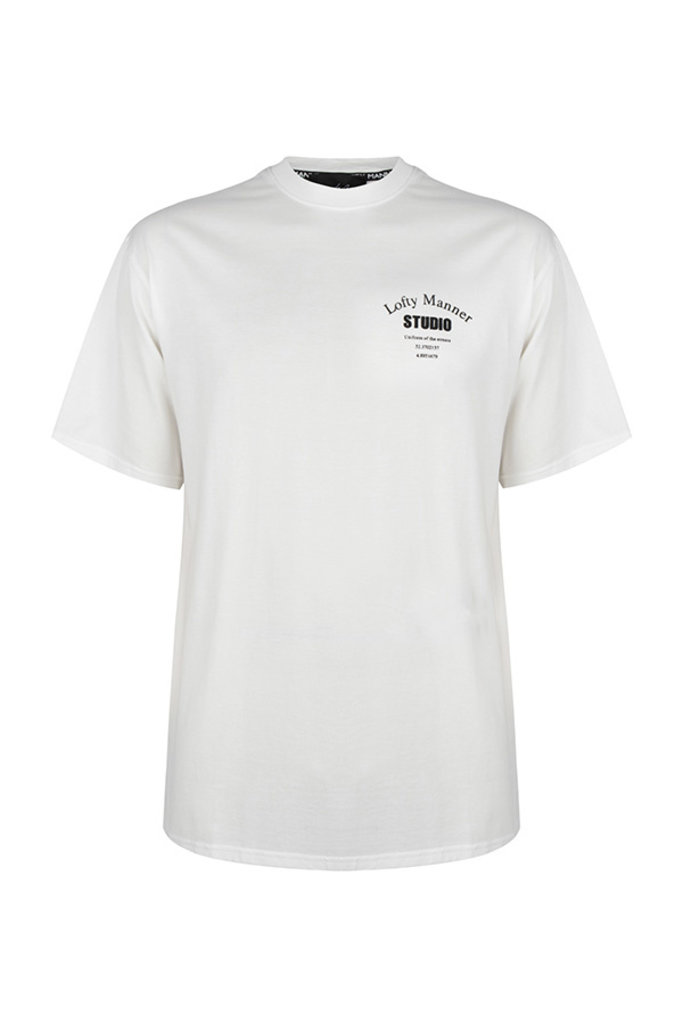 Lofty Manner T-Shirt Sander Wit Studio