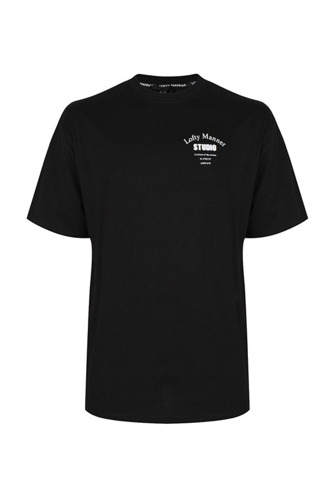 Lofty Manner T-Shirt Sander Black Studio