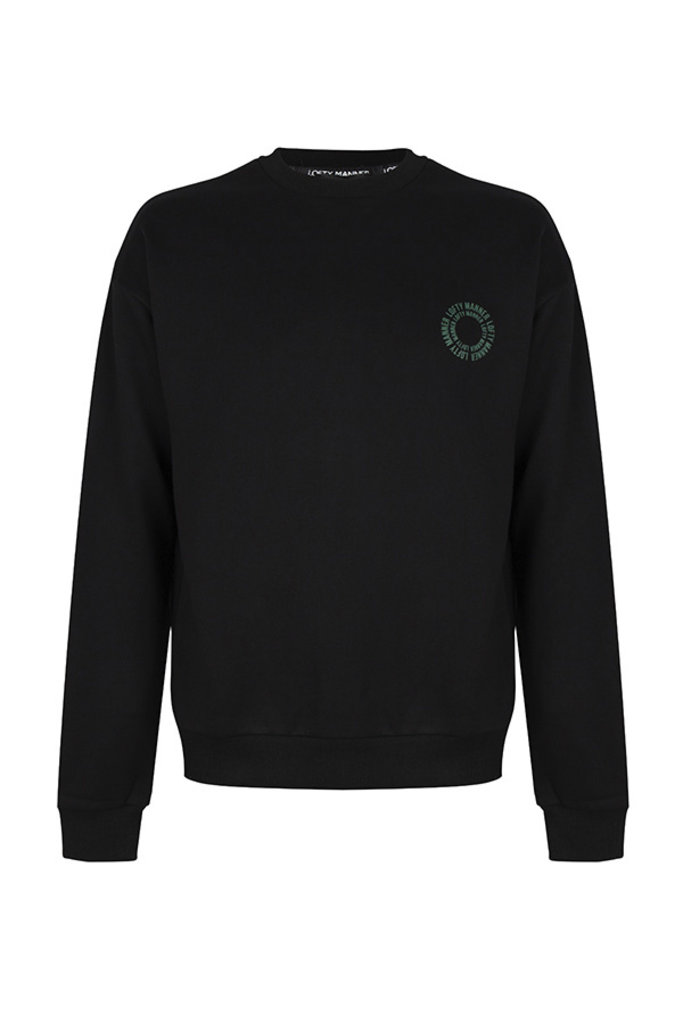 Lofty Manner Sweater Finn-Black Circle