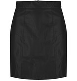 Lofty Manner Black Leather Skirt Melody