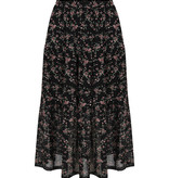 Lofty Manner Black Midi Skirt Madelon