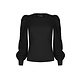 Zwarte Top Flore