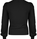Lofty Manner Zwarte Top Flore