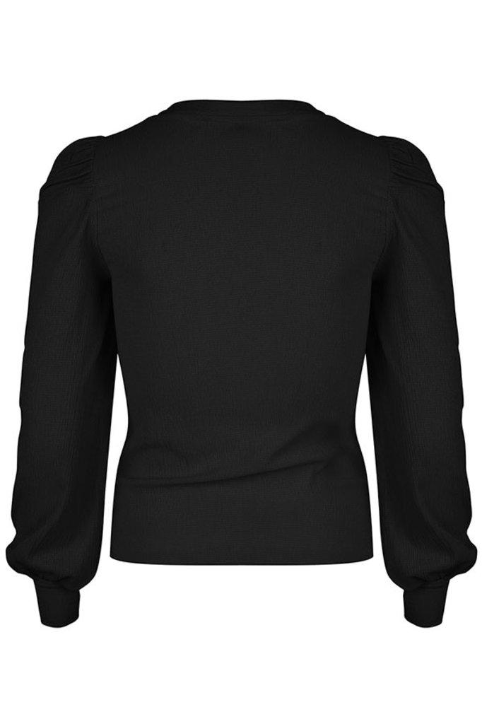 Lofty Manner Zwarte Top Flore