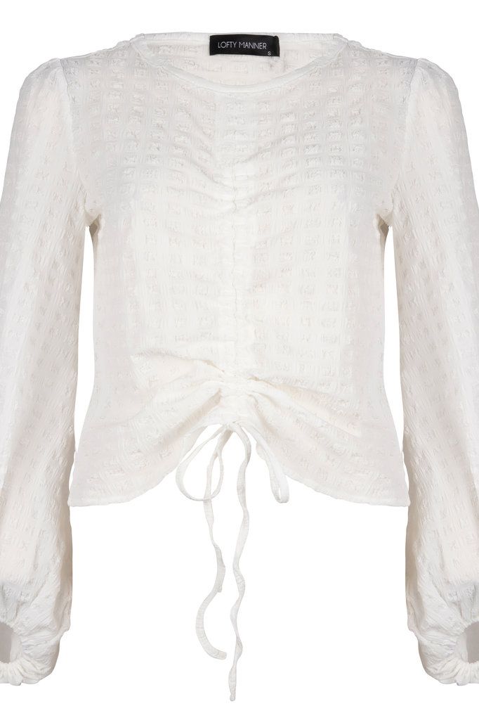 Lofty Manner White Top Gracie