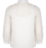 Lofty Manner White Puff Sleeve Blouse Bowie