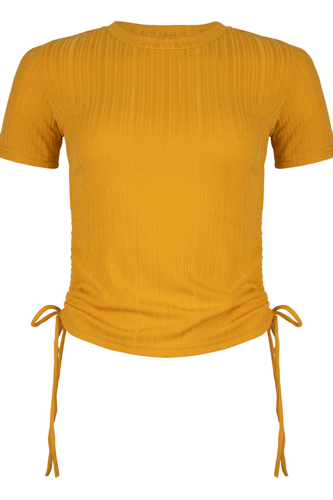 Lofty Manner Yellow ocher Top Danae