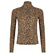 Colored Floral Print Top Celine