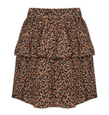 Lofty Manner Colored Floral Print Skirt Jazz