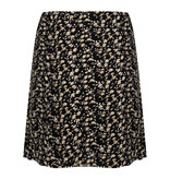 Lofty Manner Black Floral Print Skirt Marly