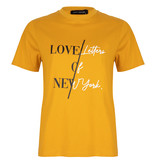 Lofty Manner Okergeel T-Shirt Xanna