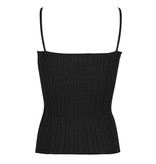 Lofty Manner Black Knitted Top Jolene