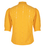 Lofty Manner Yellow Puff Sleeve Blouse Gabriela