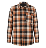 Lofty Manner Oranje-zwarte Blouse Maximo