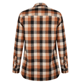 Lofty Manner Oranje-zwarte Blouse Maximo