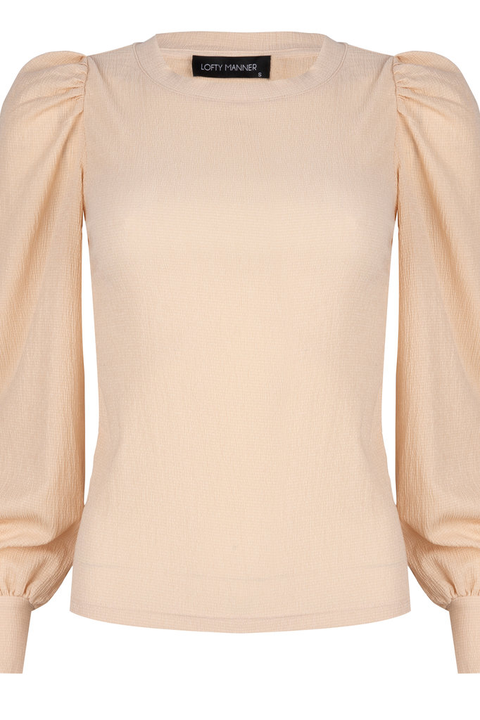 Lofty Manner Beige Top Flore