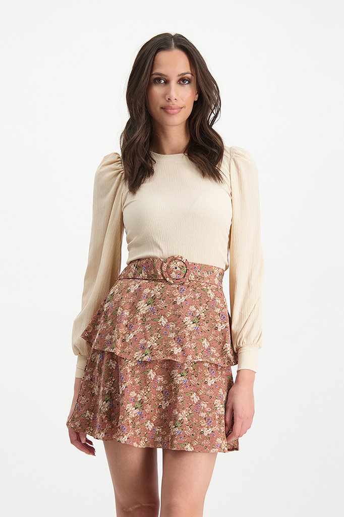 Lofty Manner Beige Top Flore