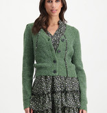 Lofty Manner Green Knitted Cardigan Daphne