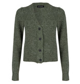 Lofty Manner Green Knitted Cardigan Daphne
