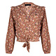 Pink Floral Print Blouse Roxy
