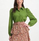 Lofty Manner Groene Blouse Emilou