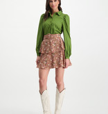 Lofty Manner Groene Blouse Emilou