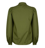 Lofty Manner Groene Blouse Emilou