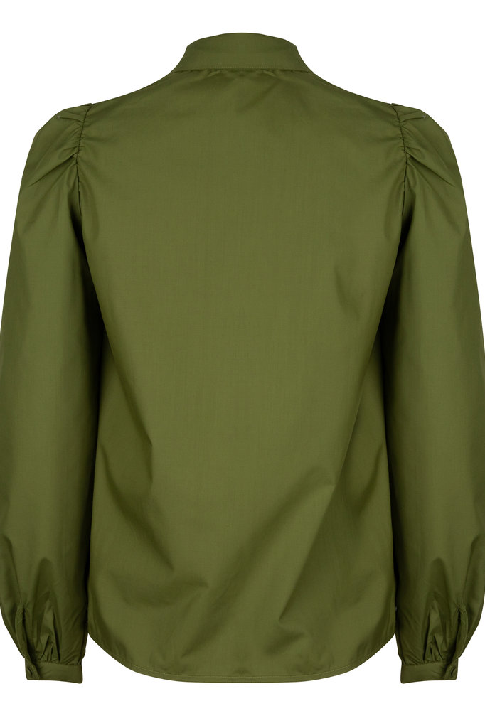 Lofty Manner Groene Blouse Emilou