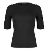 Lofty Manner Zwarte Top Adinda