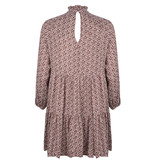 Lofty Manner Oudroze Bloemenprint Jurk Lucia